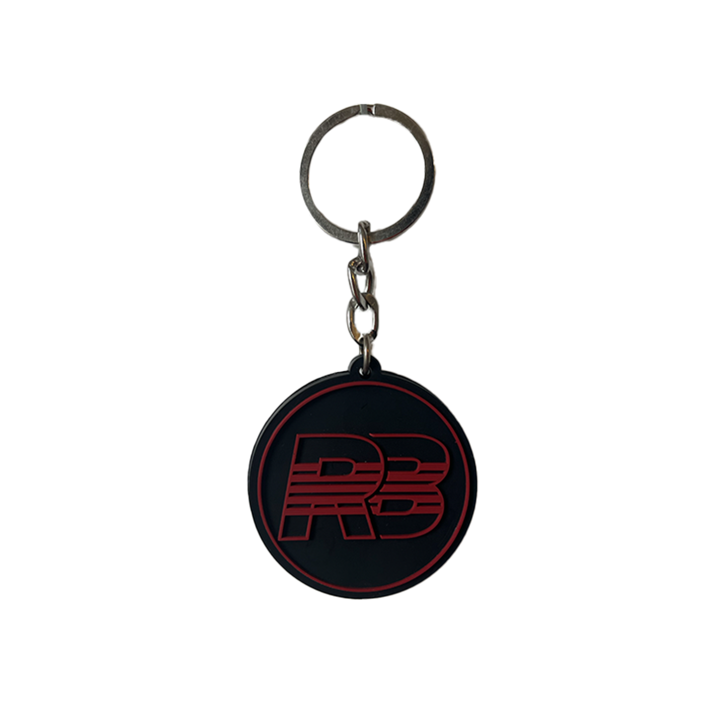 REDBELT Double-Sided Rubber Keychain