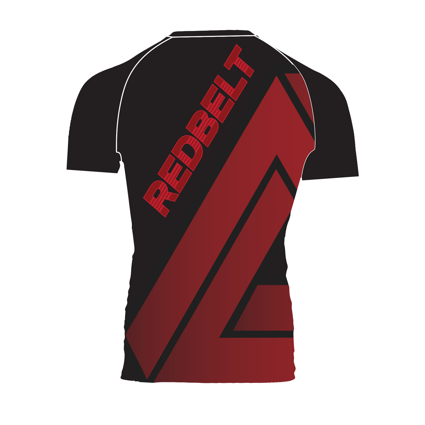 REDBELT Hybrid Short Sleeve Rashguard