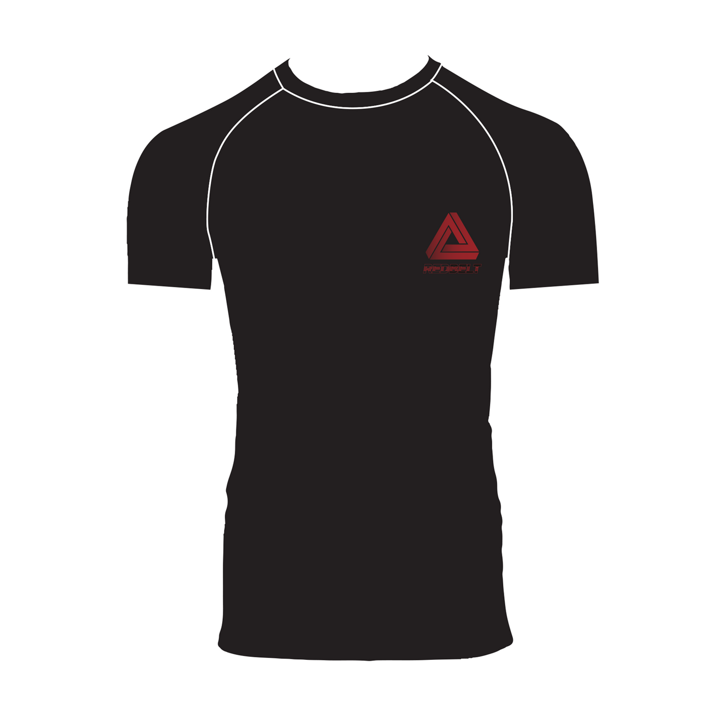 REDBELT Hybrid Short Sleeve Rashguard
