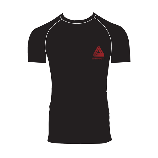 REDBELT Hybrid Short Sleeve Rashguard
