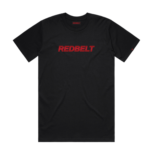 REDBELT Graphic "Black" Tee