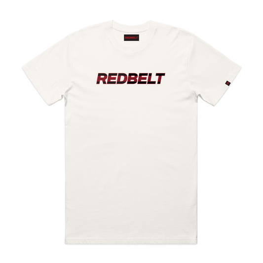 REDBELT Graphic "Off White" Tee
